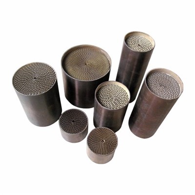 Мотоцикл жана унаалар үчүн металлдык катализатор